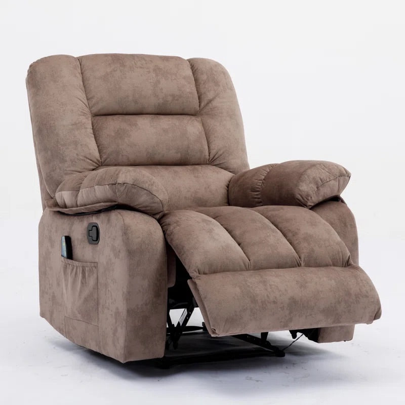 Heated Manuel Massage Recliner