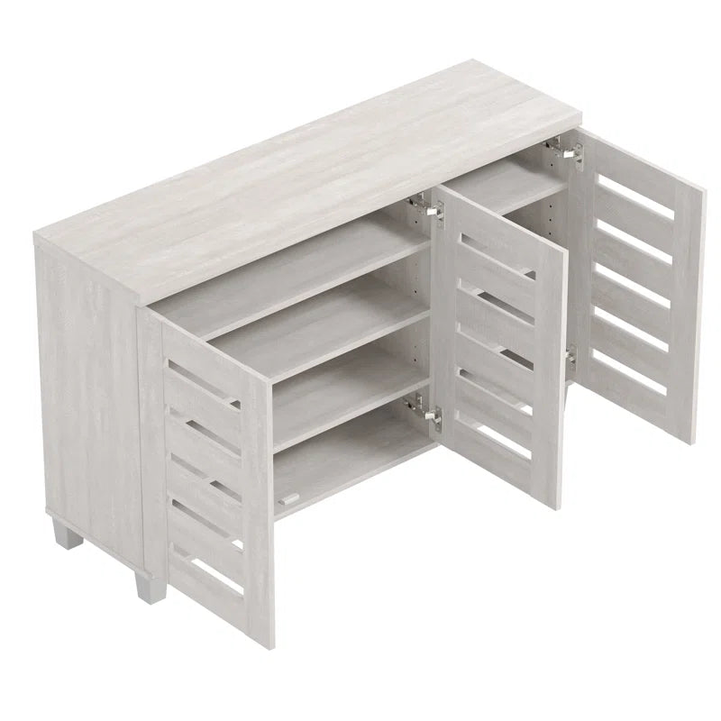 16_Pair_Cream_Beige_Shoe_Cabinet