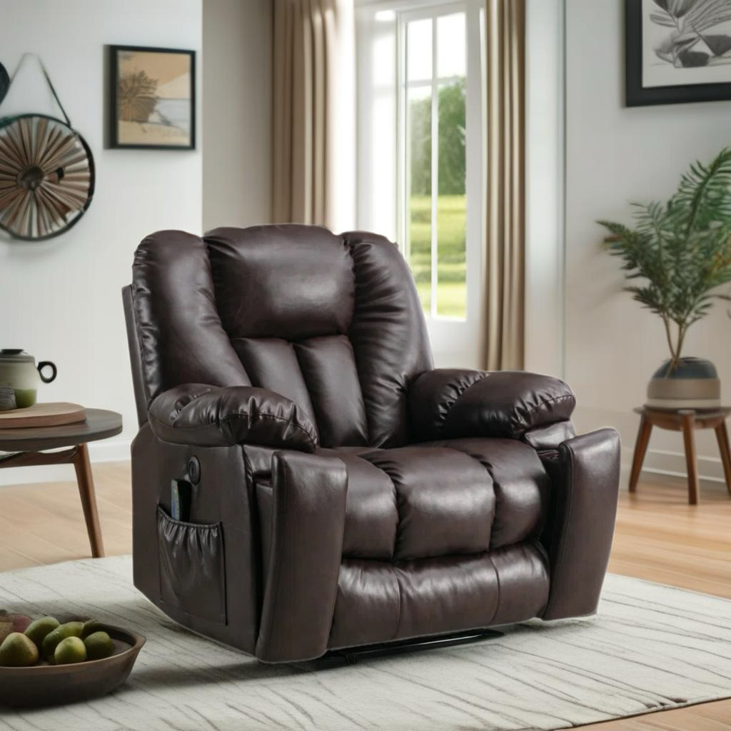 Power Lift Chair Heated Massage Electric Recliner