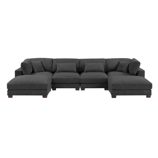 6pc Home Collection Sectional
