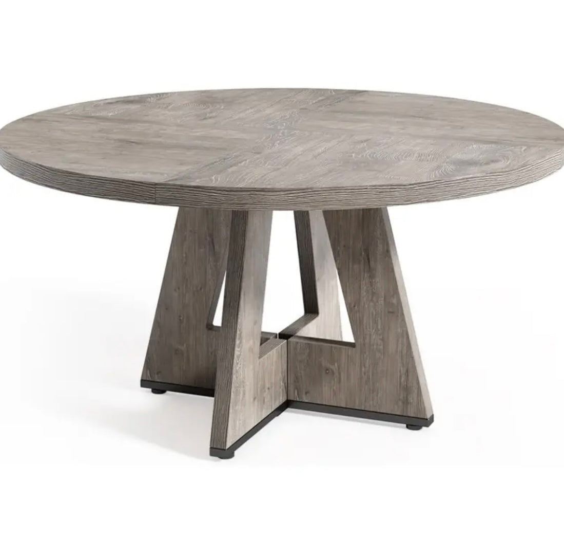 Round Farmhouse Dining Table