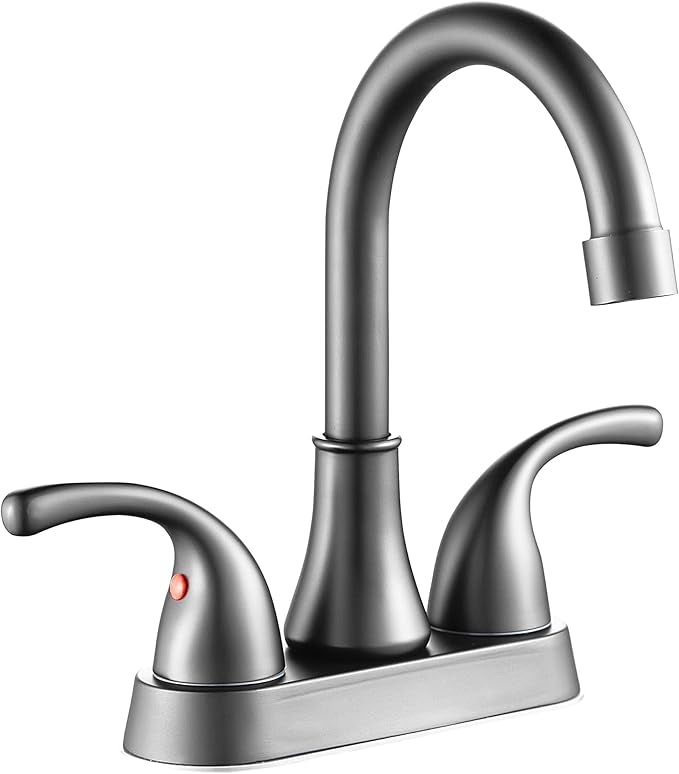 Bathroom Faucet with Drain Stopper