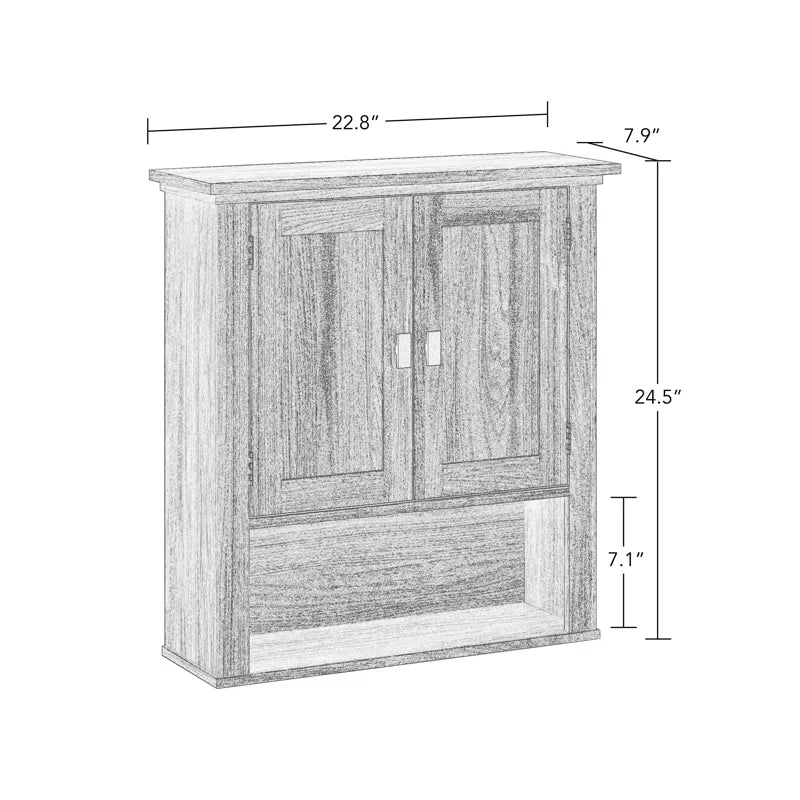 Two-Door Wall Mount Cabinet