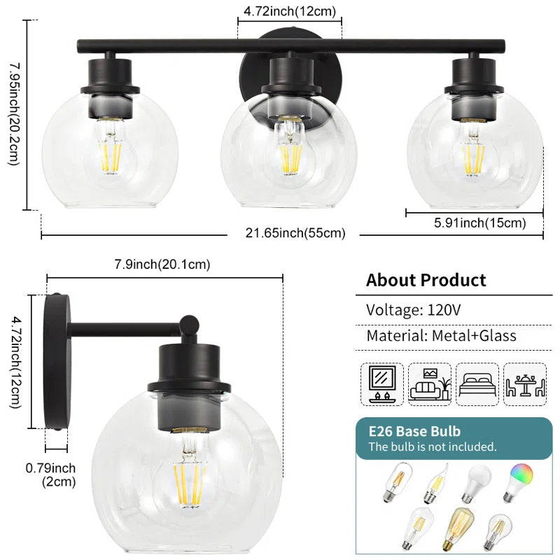 Three-Light Fixture